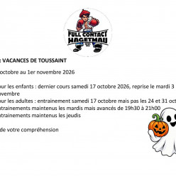 VACANCES DE TOUSSAINT